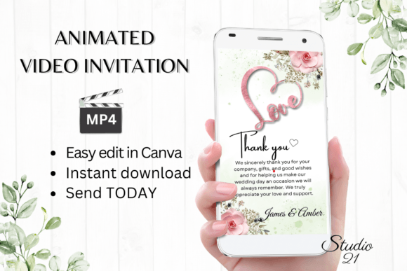 Boho Wedding Thank You W9120TU: A Font with Organic Soul