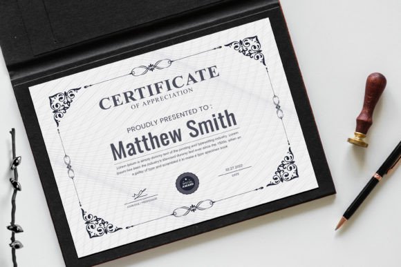 Certificate of Appreciation Design: A Template for Meaningful Recognition