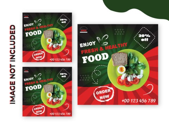 Design Stunning Food Ads with This Social Media Template