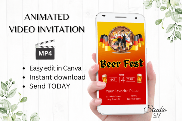 Electronic Oktoberfest Invitation: Craft a Festive Digital Celebration