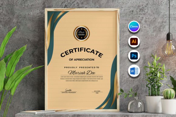 Elevate Your Brand with a Professional Business Award Certificate Template