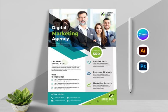 Master Your Marketing: The Business Flyer Layout Instant Download