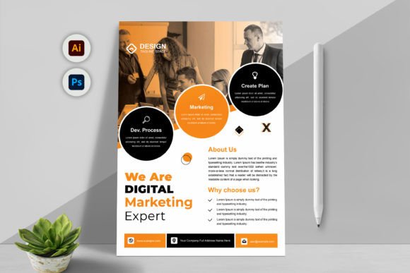 Mastering the Modern Look with Creative Flyer Template Design