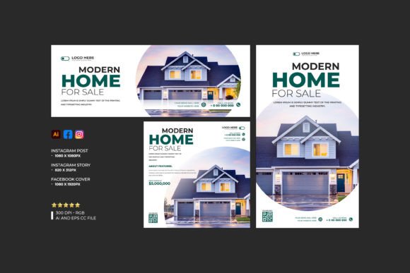 Maximize Your Listings with This Real Estate Social Media Banner Template