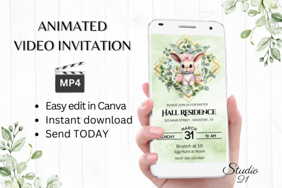 Modernize Your Holiday: The Electronic Easter Invitation