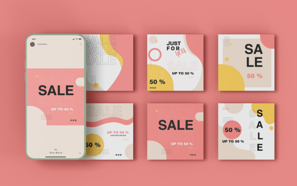 Social Media Templates-Sale-012-22: Your All-in-One Brand Kit